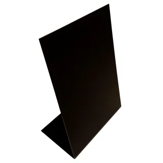 Menyskilt Blackboard Akryl "L" A7 - sort