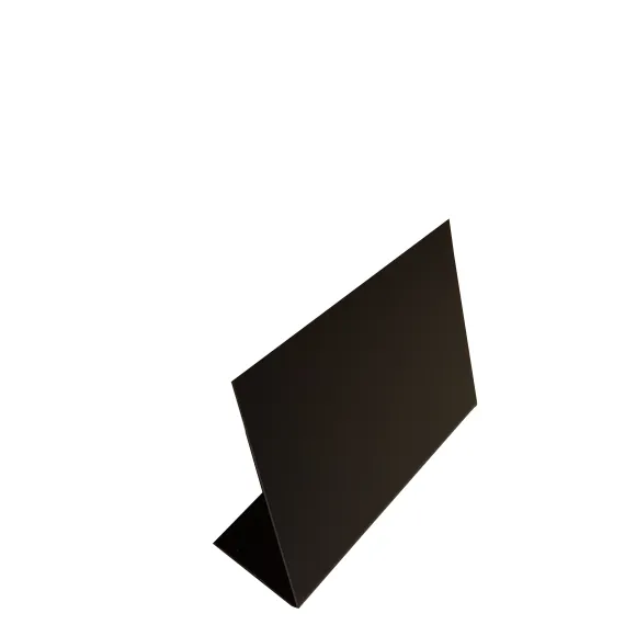 Menyskilt Blackboard Akryl "L" A8 - sort