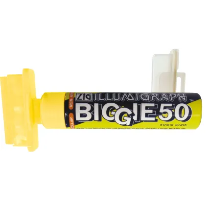 Tusj Illumigraph 50mm Gul Vannbasert