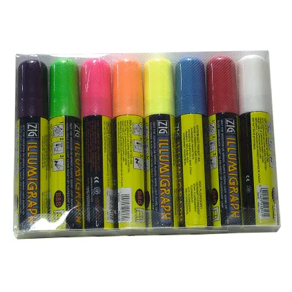 Tusj Illumigraph 7-15mm 8-farger Vannbasert