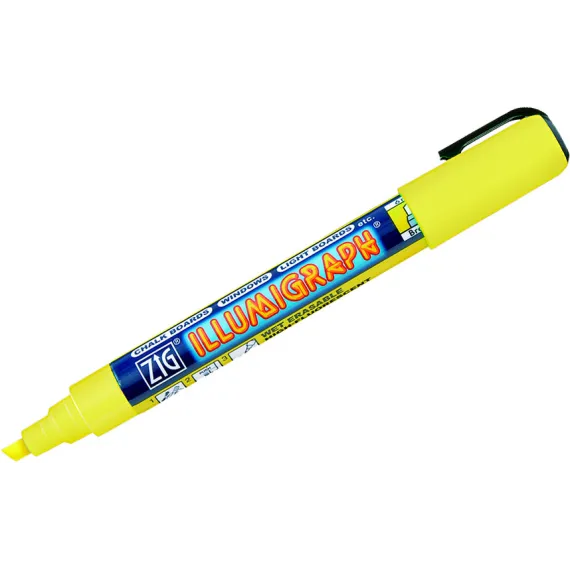 Tusj Illumigraph 2-6mm Gul Vannbasert