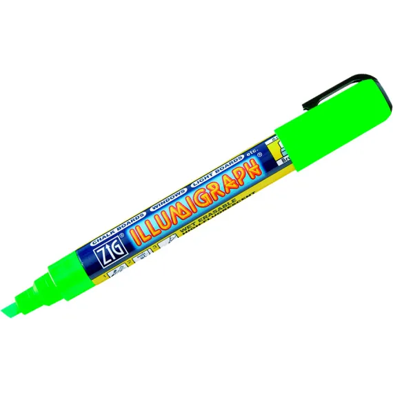 Tusj Illumigraph 2-6mm Grønn Vannbasert