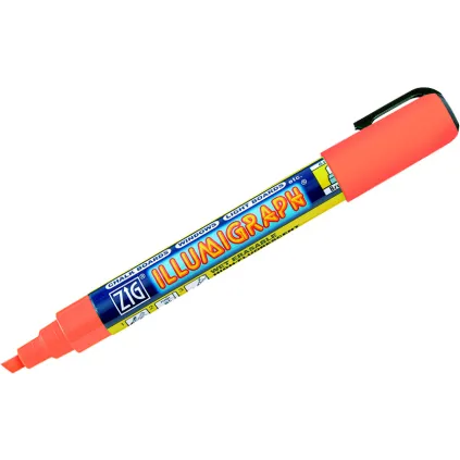 Tusj Illumigraph 2-6mm Orange Vannbasert