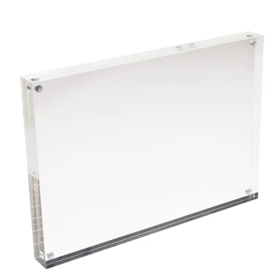 Infoholder Akryl Magnetblokk - A4