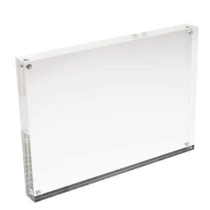 Infoholder Akryl Magnetblokk - A4