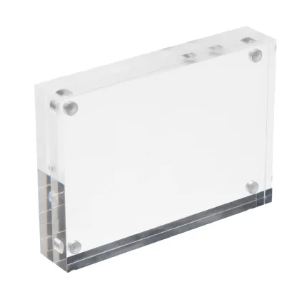 Infoholder Akryl Magnetblokk - A6