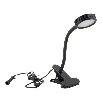 Lampe med klype til tavler
