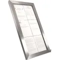 Meny-/infodisplay 6xA4,LED STÅL