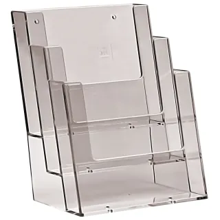 Brosjyreholder 3xA5,Bord-3C160