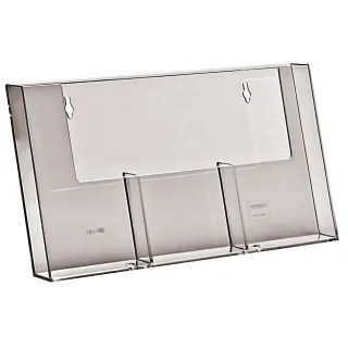 3W110H Brosjyreholder vegg 3xA6