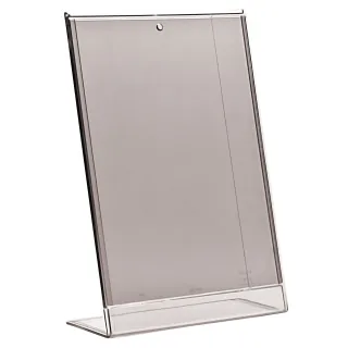 Brosjyre-/menyholder A4-AP210,akryl