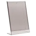 Brosjyre-/menyholder A4-AP210,akryl