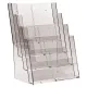 Brosjyreholder 4xA4 trapp-4C230