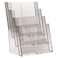 Brosjyreholder 4xA4 trapp-4C230