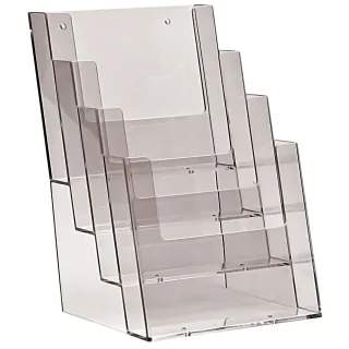 Brosjyreholder 4xA5 trapp-4C160