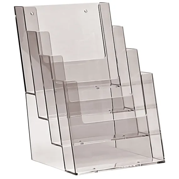 Brosjyreholder 4xA5 trapp-4C160