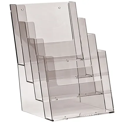 Brosjyreholder 4xA5 trapp-4C160