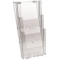 Brosjyreholder Vegg 3xA4-3W230