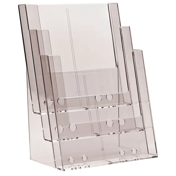 Brosjyreholder 3xA4 trapp-3C230