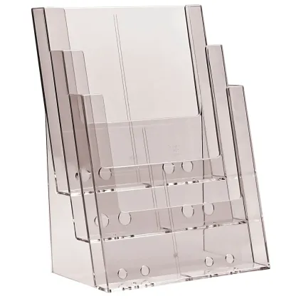 Brosjyreholder 3xA4 trapp-3C230