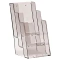 Brosjyreholder 3x1/3 A4 trapp-3C104